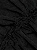 Plunge-Neck Gown