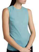 Fitted Crewneck Tank