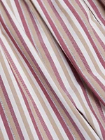 Striped Cotton Maxi Dress