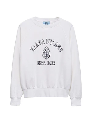 Cotton Crew-Neck Sweatshirt