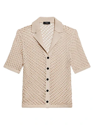 Sheen Cotton Camp Shirt