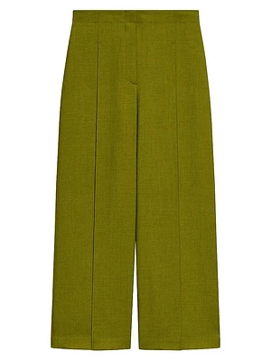 City Twill Deep Pleat Pants