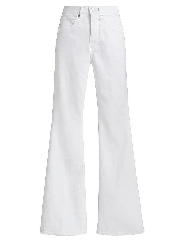 Bevery Skinny Flare Twill Pants