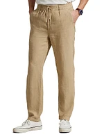 Polo Prepster Slim Tapered Linen Pants
