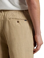 Polo Prepster Slim Tapered Linen Pants