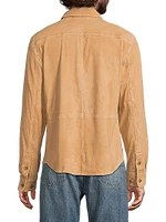 Suede Shirt Jacket