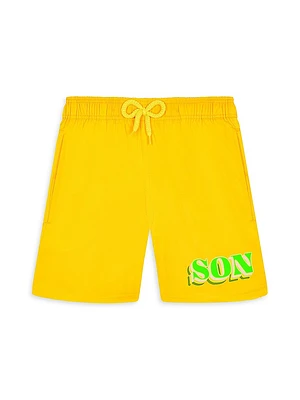 Baby Boy's, Little Boy's & Jirise Son Stretch Swim Shorts
