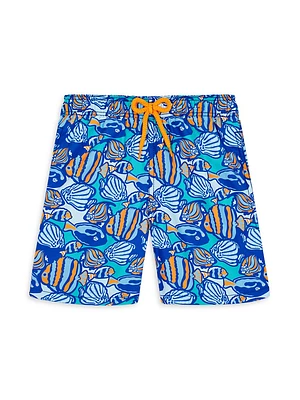 Baby Boy's, Little Boy's & Jim Fishy Vibes Swim Shorts