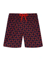 Baby Boy's, Little Boy's & Homard Pixel Light Swim Shorts