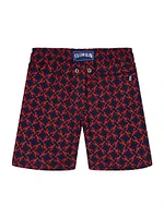 Baby Boy's, Little Boy's & Homard Pixel Light Swim Shorts