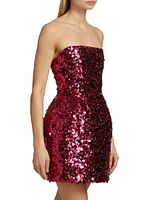 Maraya Sequin Strapless Minidress
