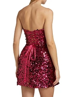 Maraya Sequin Strapless Minidress