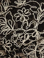 Courtney Floral Embroidered Minidress