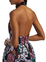 Deirdre Halterneck Minidress