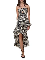 The Comeback Floral Cut-Out Maxi Dress