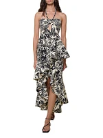 The Comeback Floral Cut-Out Maxi Dress
