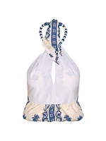 Galena Cantos Andaluz Halter Top