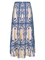 Galena Lucena A-Line Maxi Skirt
