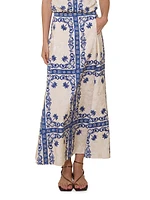 Galena Lucena A-Line Maxi Skirt