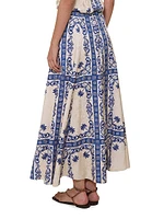 Galena Lucena A-Line Maxi Skirt