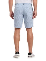 Fornillo Striped Woven Drawstring Shorts