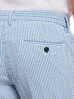 Fornillo Striped Woven Drawstring Shorts