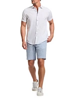 Fornillo Striped Woven Drawstring Shorts