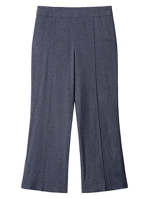 Knack Linen-Blend Crop Pants