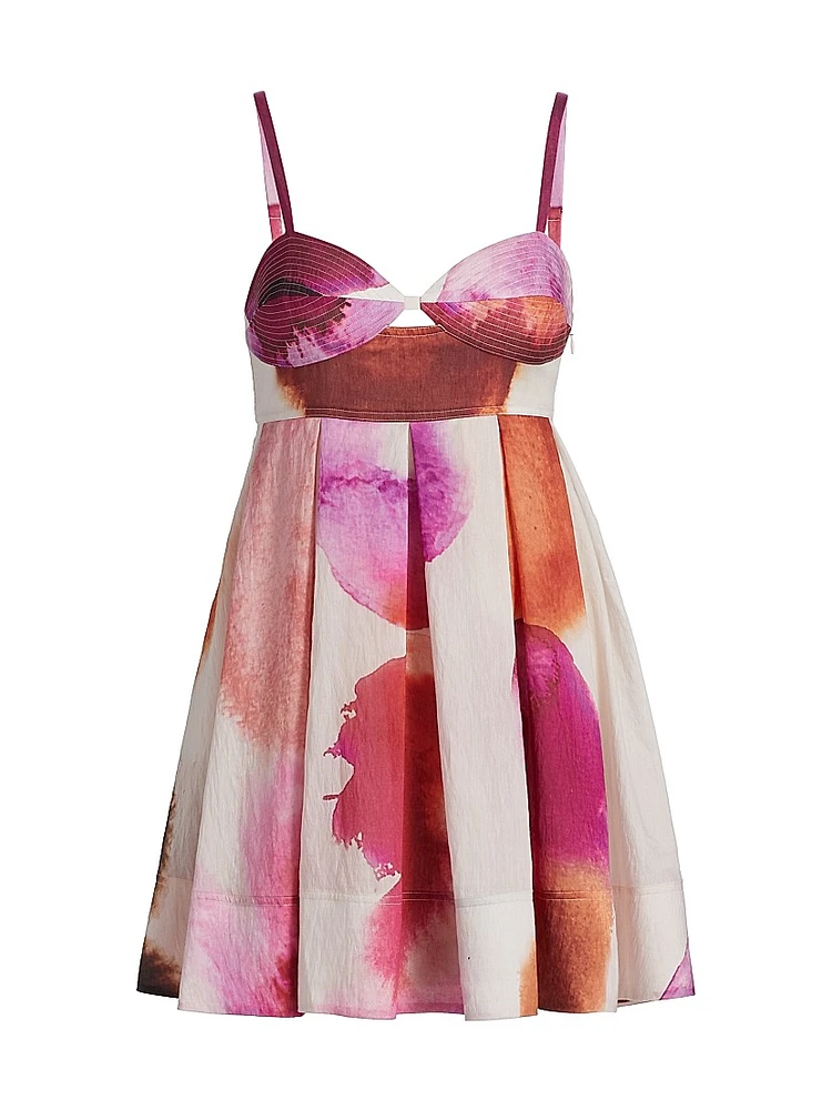 Allison Printed Minidress