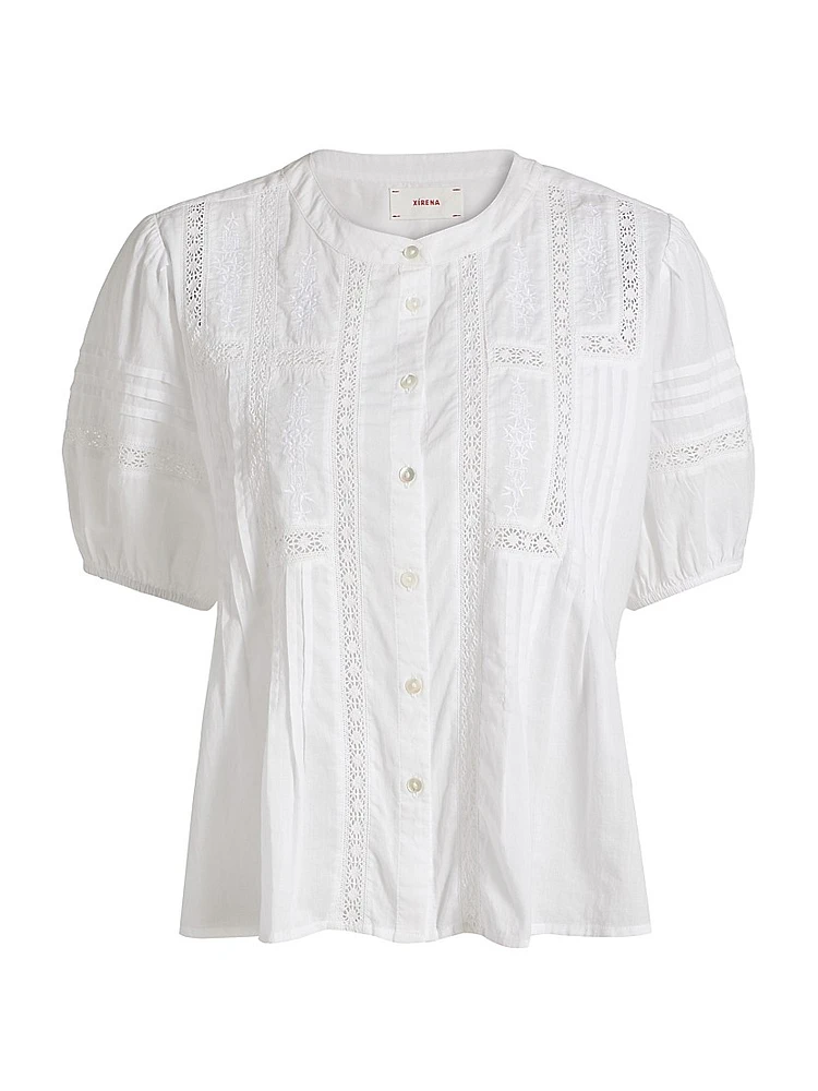 Claudia Eyelet Shirt