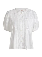 Claudia Eyelet Shirt