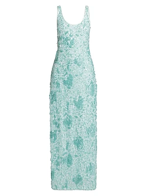 Bex Paillette Tank Maxi Dress