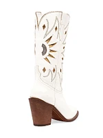 Abigail 90MM Leather Cowboy Boots