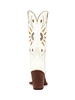 Abigail 90MM Leather Cowboy Boots