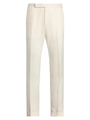 Gregory Hand-Tailored Linen Suit Trousers