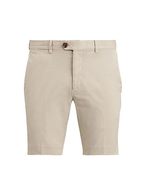 Hand-Tailored Slim Stretch Chino Shorts