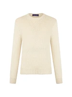 Cashmere-Blend Crewneck Sweater