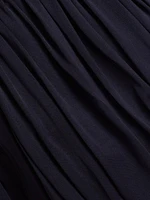 Serena Silk Jersey Crop Top