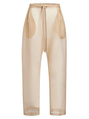 Trenton Sheer Silk Pants