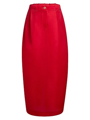 Lucian Silk Maxi Skirt