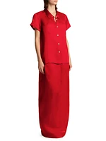 Lucian Silk Maxi Skirt