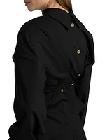 Twisted Stretch Wool Shirt