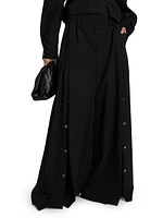 Full Split Wide-Leg Pants