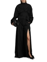 Full Split Wide-Leg Pants