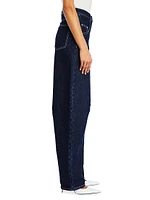 Marbel Mid Rise Barrel Jeans