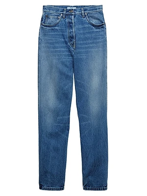 Wide-leg Denim Jeans