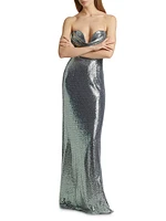 Juliette Disco Jersey Gown
