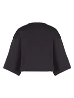Moth Sequined Crop Top