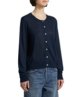 Silk-Blend Cardigan