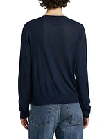 Silk-Blend Cardigan